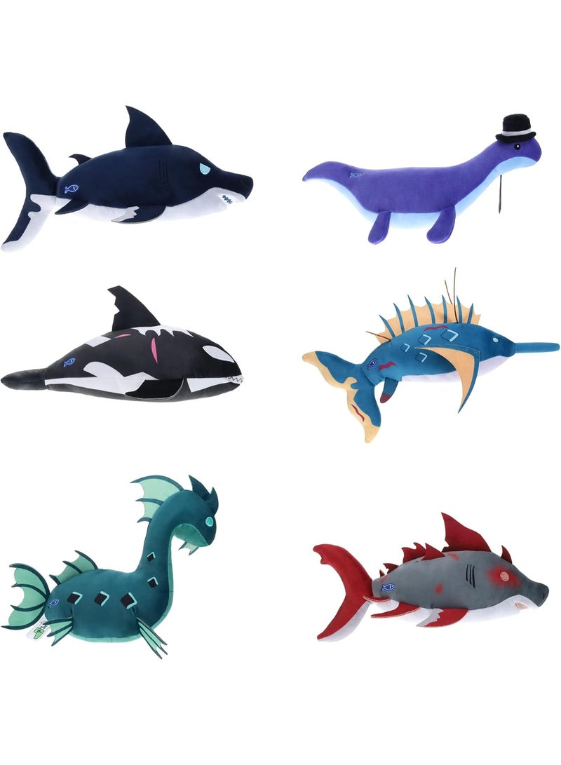 Fisch Mystery Deluxe Plush 8-Inch Series 1, Highly Detailed Collectible Huggable Plush, Mystery Figures, Includes DLC Code to Un-Lock Game Content, Officially Licensed, for Game Enthusiast, 6 Years+ - Image 3